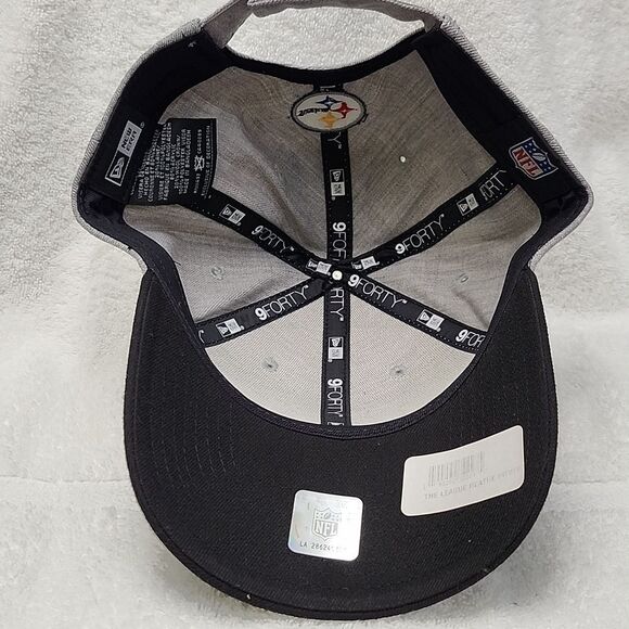 New Era 9FORTY Pittsburgh Steelers Velcroback Hat - New - Picture 6 of 9